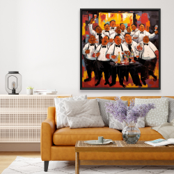 Framed 48 x 48 - The good evening
