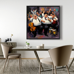 Framed 48 x 48 - Loud noise
