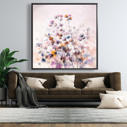 Framed 48 x 48 - Wildflowers