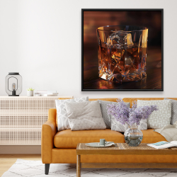 Framed 48 x 48 - On the rocks