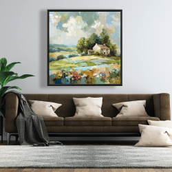 Framed 48 x 48 - The landmark
