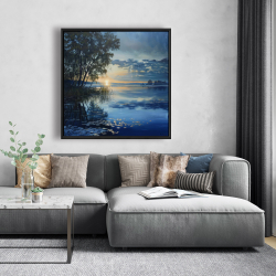 Framed 48 x 48 - Marsh