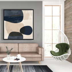 Framed 48 x 48 - Bubbles