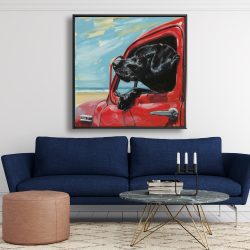 Framed 48 x 48 - Travel buddy