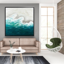 Framed 48 x 48 - Seaside