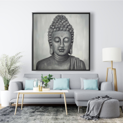Framed 48 x 48 - Spiritual buddha
