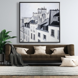 Framed 48 x 48 - Historical buildings
