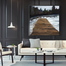 Encadré 48 x 48 - Lac & quai