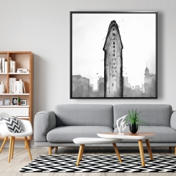 Framed 48 x 48 - Flatiron building