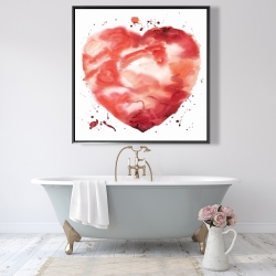 Encadré 48 x 48 - Grand coeur