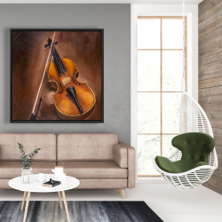Framed 48 x 48 - Alto violin
