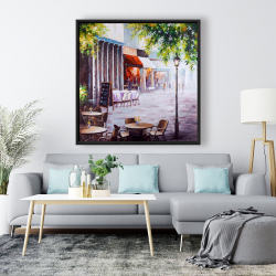Encadré 48 x 48 - Restaurant extérieur