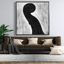 Encadré 48 x 48 - Tête d'un violon