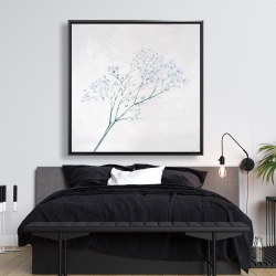 Encadré 48 x 48 - Bouquet de fleur souffle de bébé