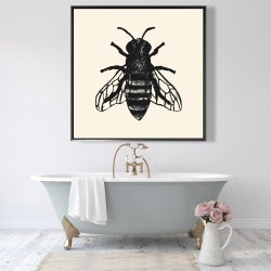 Encadré 48 x 48 - Abeille