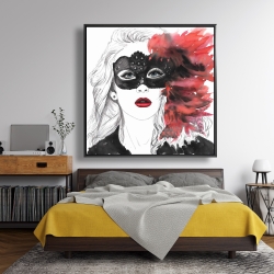 Encadré 48 x 48 - Bal masqué