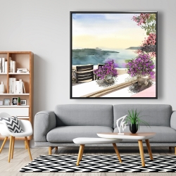 Encadré 48 x 48 - Vue sur la mer méditerranée