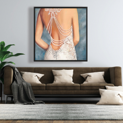 Encadré 48 x 48 - Robe de mariage