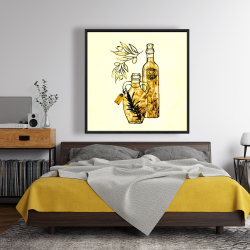 Encadré 48 x 48 - Huile d'olive artisanale