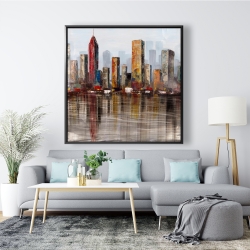 Encadré 48 x 48 - Ville style grunge