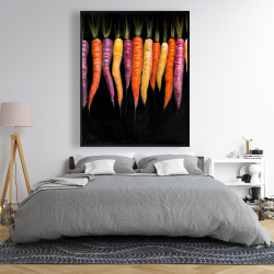 Encadré 48 x 60 - Variétés de carottes