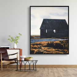 Framed 48 x 60 - Abandoned barn