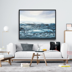 Encadré 48 x 60 - Glaciers en islande