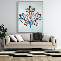 Encadré 48 x 60 - Hockey canadien