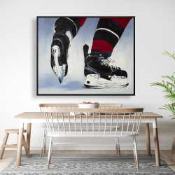 Encadré 48 x 60 - Hockeyeur