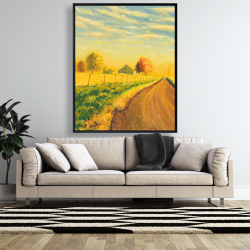 Encadré 48 x 60 - à la campagne