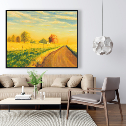 Encadré 48 x 60 - à la campagne