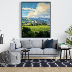 Encadré 48 x 60 - Journée paisible