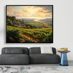 Encadré 48 x 60 - Crépuscule détendu
