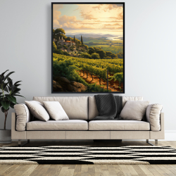 Encadré 48 x 60 - Crépuscule détendu
