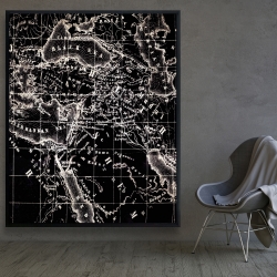 Encadré 48 x 60 - Anciennes cartes maritimes