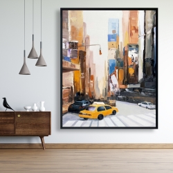 Framed 48 x 60 - N-y early in the morning