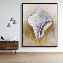 Framed 48 x 60 - Conical shell