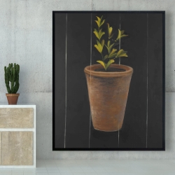 Framed 48 x 60 - Plant of marjolaine