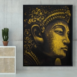 Encadré 48 x 60 - Bouddha de l'indonésie
