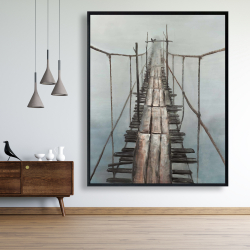 Encadré 48 x 60 - Vieux pont abandonné
