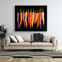 Encadré 48 x 60 - Variétés de carottes