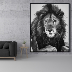 Encadré 48 x 60 - Le roi lion