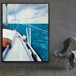 Encadré 48 x 60 - Voguer sur l'eau