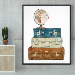 Encadré 48 x 60 - Faire le tour du monde
