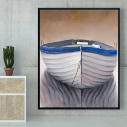Encadré 48 x 60 - Un canoë