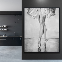 Framed 48 x 60 - Ballet classic steps