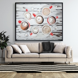 Encadré 48 x 60 - Chocolat chaud du temps des fêtes