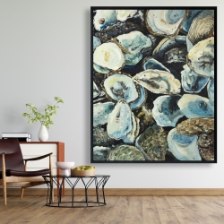Encadré 48 x 60 - Coquilles d'huîtres