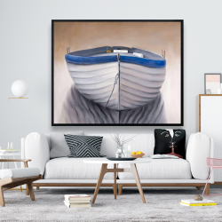 Encadré 48 x 60 - Un canoë