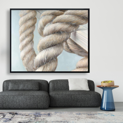 Encadré 48 x 60 - Noeud de corde de bateau